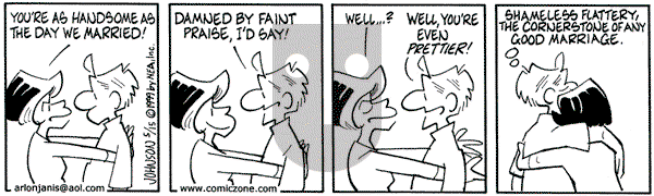 Arlo and Janis on Saturday May 15, 1999 Comic Strip