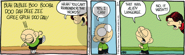 The Buckets on Wednesday June 20, 2012 Comic Strip