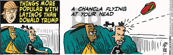La Cucaracha on Monday August 17, 2015 Comic Strip