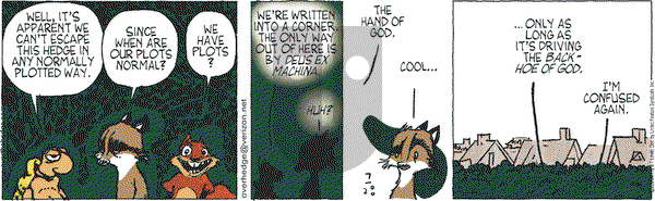 Over the Hedge on Tuesday July 28, 2009 Comic Strip