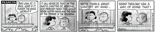 Peanuts on Tuesday April 13, 1965 Comic Strip
