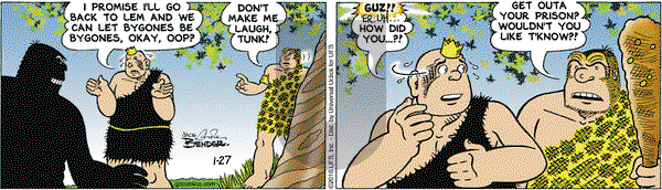 Alley Oop on Wednesday January 27, 2016 Comic Strip