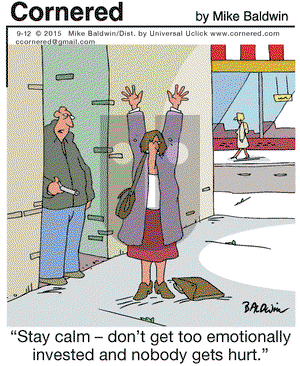Cornered on Saturday September 12, 2015 Comic Strip