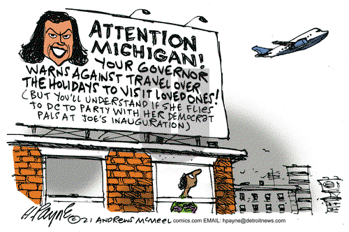 Henry Payne on Friday January 22, 2021 Comic Strip