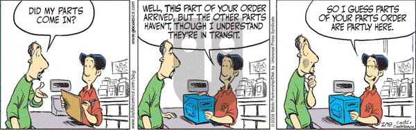 Baldo - Thursday February 19, 2009 Comic Strip