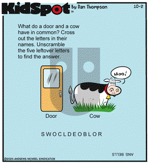 KidSpot - Wednesday October 2, 2024 Comic Strip