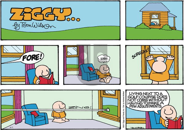 Ziggy on Sunday September 7, 2025 Comic Strip