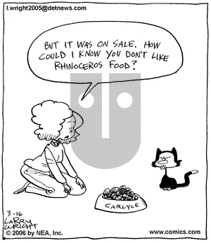 Kit 'N' Carlyle on Thursday March 16, 2006 Comic Strip