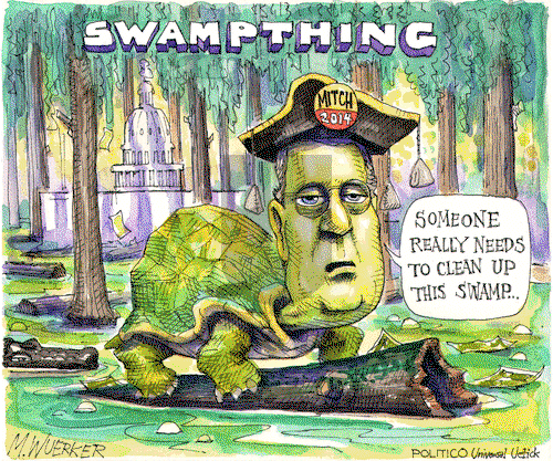 Matt Wuerker - Tuesday February 25, 2014 Comic Strip