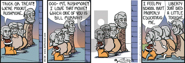 DeFlocked on Thursday October 26, 2017 Comic Strip