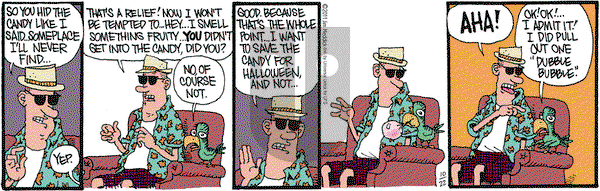 Monty on Saturday October 22, 2011 Comic Strip