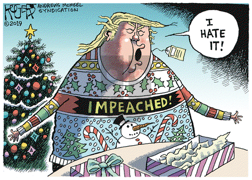 Rob Rogers on Thursday December 19, 2019 Comic Strip