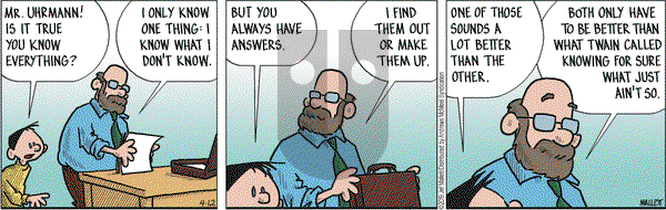 Frazz on Friday April 12, 2019 Comic Strip