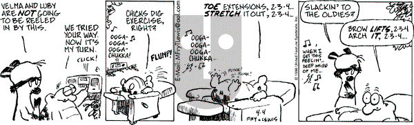 Over the Hedge on Thursday April 4, 1996 Comic Strip