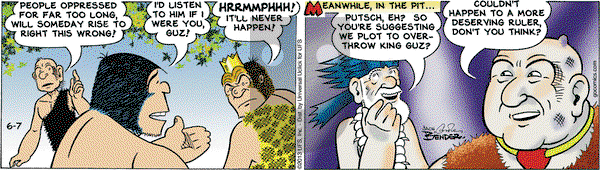 Alley Oop on Friday June 7, 2013 Comic Strip