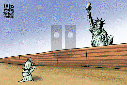 Lalo Alcaraz on Thursday April 1, 2021 Comic Strip