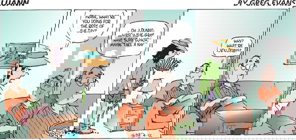 Luann on Sunday April 12, 1998 Comic Strip