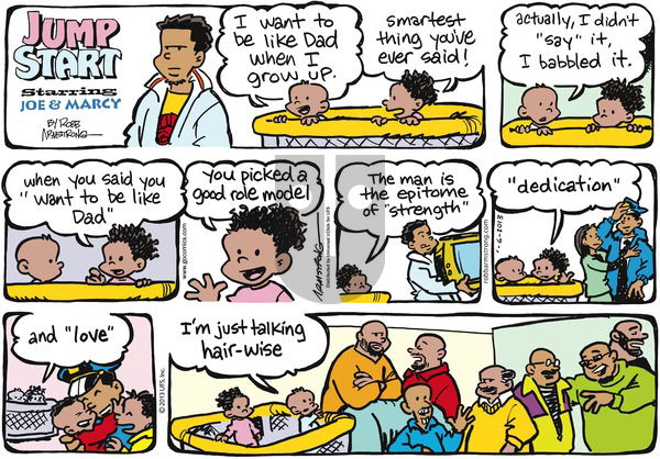 JumpStart on Sunday January 6, 2013 Comic Strip
