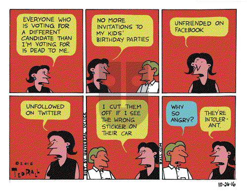 Ted Rall on Wednesday October 26, 2016 Comic Strip