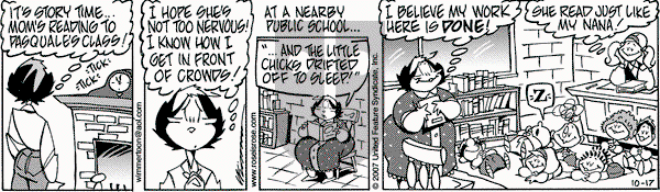 Rose is Rose on Wednesday October 17, 2007 Comic Strip