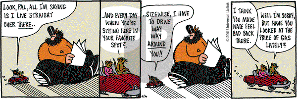 Overboard on Thursday June 30, 2011 Comic Strip