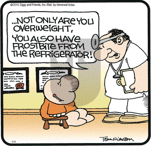 Ziggy on Friday March 9, 2012 Comic Strip