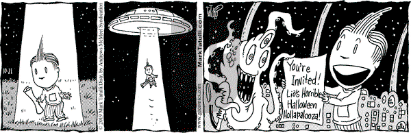 Lio on Monday October 21, 2019 Comic Strip