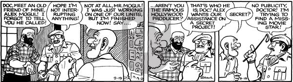 Alley Oop on Friday September 19, 1980 Comic Strip