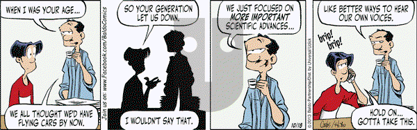 Baldo on Friday October 18, 2013 Comic Strip