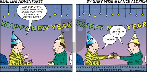 Real Life Adventures - Sunday December 31, 2023 Comic Strip