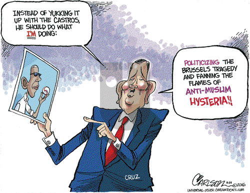 Stuart Carlson on Wednesday March 23, 2016 Comic Strip
