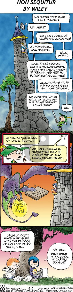 Non Sequitur on Sunday August 5, 2018 Comic Strip