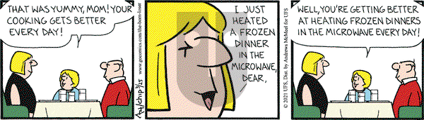The Born Loser on Thursday March 25, 2021 Comic Strip
