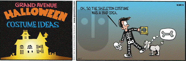 Grand Avenue on Wednesday October 7, 2020 Comic Strip