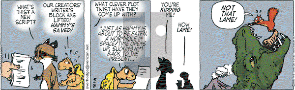 Over the Hedge on Sunday May 10, 2009 Comic Strip