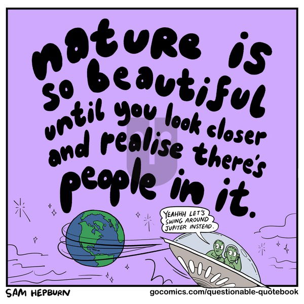 Questionable Quotebook on Sunday December 7, 2025 Comic Strip