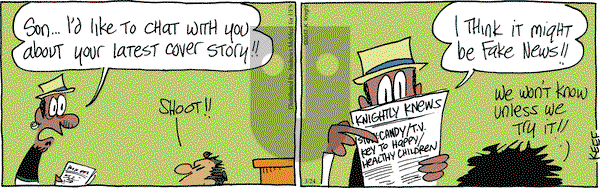 The Knight Life on Friday March 24, 2017 Comic Strip
