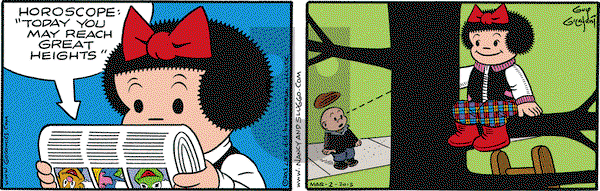 Nancy on Saturday March 2, 2013 Comic Strip