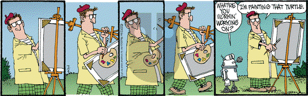 Monty on Saturday July 6, 2013 Comic Strip