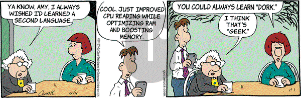 Lola on Monday April 4, 2016 Comic Strip