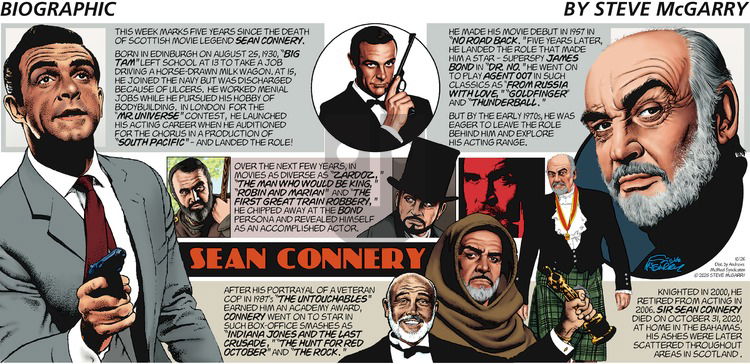 Biographic on Sunday October 26, 2025 Comic Strip