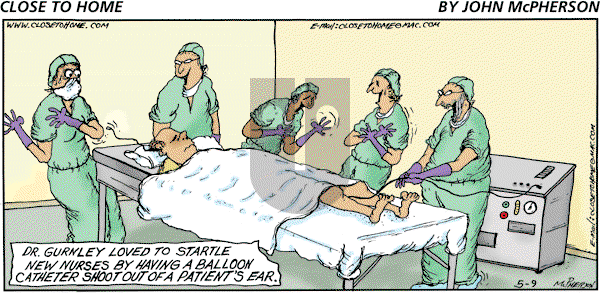 Close to Home on Sunday May 9, 2010 Comic Strip
