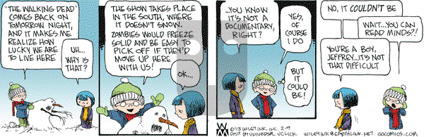 Non Sequitur - Saturday February 9, 2013 Comic Strip