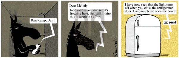 Dark Side of the Horse on Friday June 3, 2011 Comic Strip