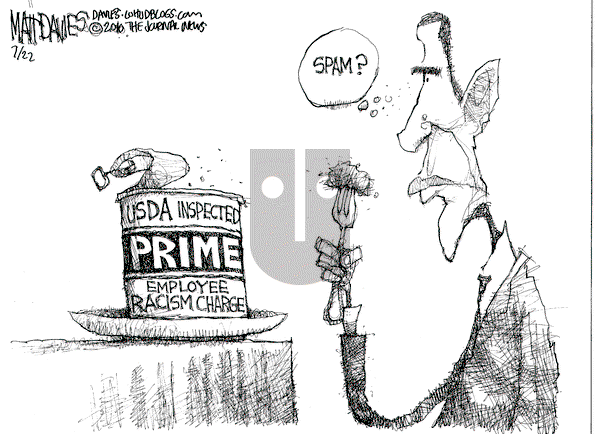 Matt Davies - Thursday July 22, 2010 Comic Strip