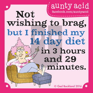 Aunty Acid on Tuesday October 11, 2016 Comic Strip