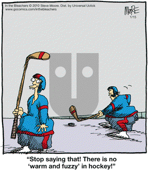 In the Bleachers on Thursday January 15, 2015 Comic Strip