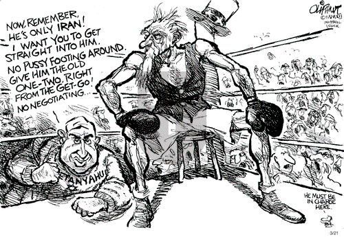 Pat Oliphant on Wednesday March 21, 2012 Comic Strip