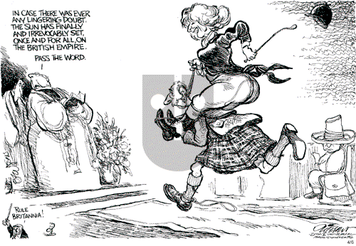 Pat Oliphant on Wednesday April 6, 2005 Comic Strip