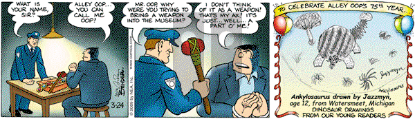 Alley Oop on Tuesday March 24, 2009 Comic Strip
